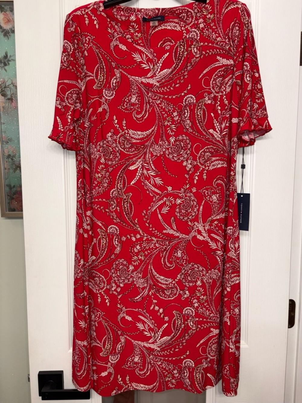 Tommy Hilfiger Women's Pelicano Paisley Dress NWT